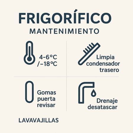 Reparación de averías de electrodomésticos urgentes en Castropodame