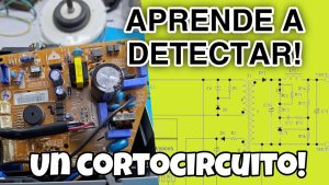 Aire acondicionado con placa electrónica dañada